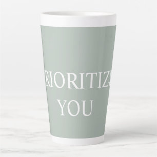 Minimaal Prioriteren Jij Citaat As Kleur Latte Mok
