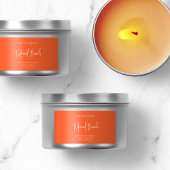 Minimaal productlabel voor bewerkbare kleuren etiket