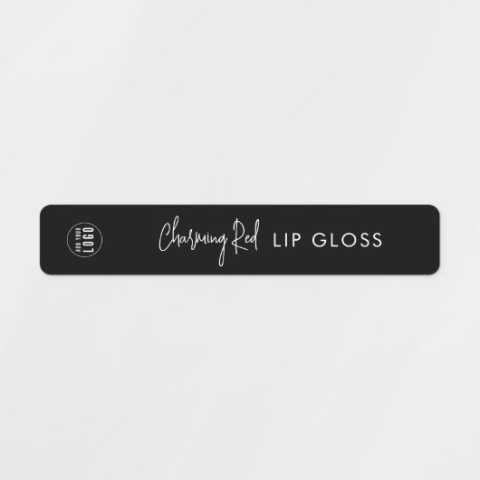 Minimaal productlabel voor bewerkbare kleuren labels (Design 1)