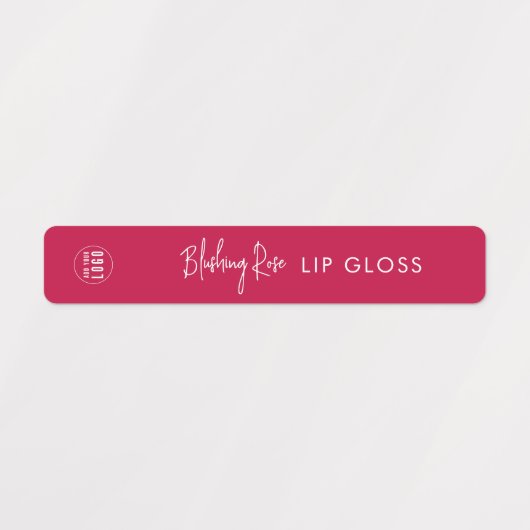 Minimaal productlabel voor bewerkbare kleuren labels (Design 1)