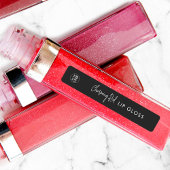 Minimaal productlabel voor bewerkbare kleuren labels