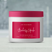 Minimaal productlabel voor bewerkbare kleuren labels