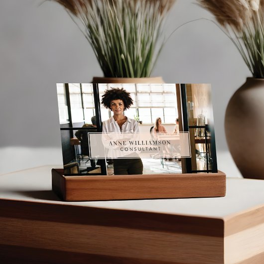 Minimaal & Professioneel Horizontaal Bedrijf Visitekaartje