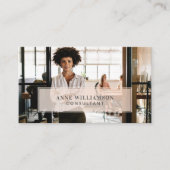 Minimaal & Professioneel Horizontaal Bedrijf Visitekaartje (Voorkant)