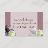 Minimaal professioneel Visitekaartje (Achterkant)