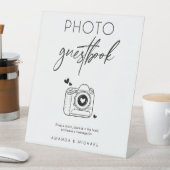 Minimaal reclamebord voor de gastboekcamera met voetstuk (Insitu)