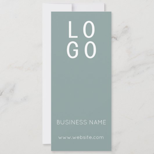 MINIMAAL SAGE GREEN BUSINESS LOGO CADEAUBON (Voorkant)