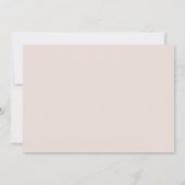 MINIMAAL SCANDI TERRACOTTA RUST PEACH TYPOGRAPHY SAVE THE DATE (Achterkant)