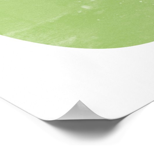 Minimaal, Scandinavia, abstract greenery poster (Hoek)