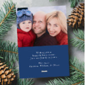 Minimaal Scandinavisch met Kleurrijke Geschenken F Feestdagenkaart