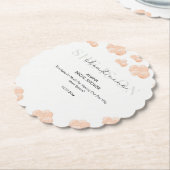 Minimaal schattig Ze staat op cloud 9 Vrijgezellen Kartonnen Onderzetters (Gekanteld)