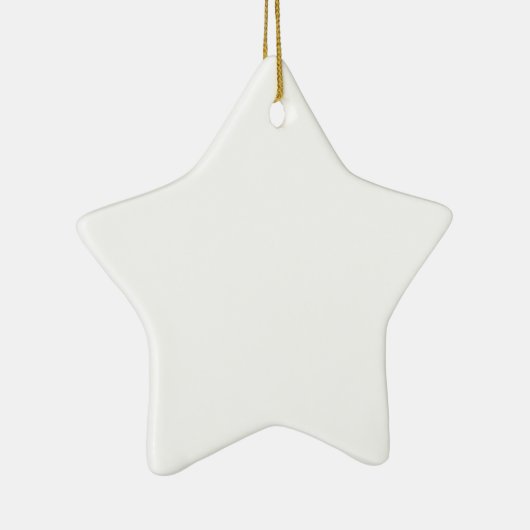 Minimaal script 3d monogram keramisch ornament (Rechts)