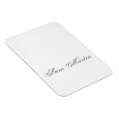 Minimaal script 3d monogram magneet (Rechterzijde)