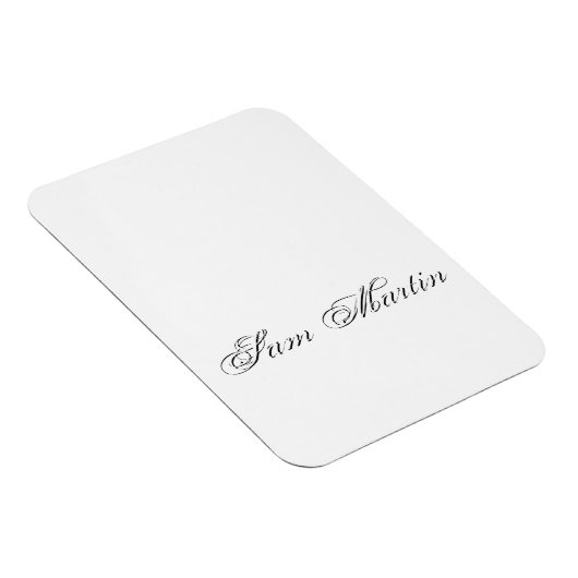 Minimaal script 3d monogram magneet (Rechterzijde)