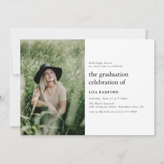 Minimaal script Afstuderen fotograaf Kaart (Achterkant)