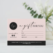 MINIMAAL SCRIPT EEN CADEAU VOOR JE LOGO SOCIAL ACC (Staand voorkant)