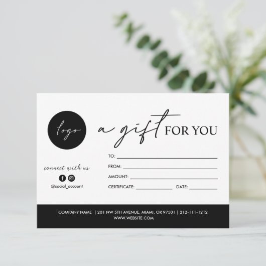 MINIMAAL SCRIPT EEN CADEAU VOOR JE LOGO SOCIAL ACC (Staand voorkant)