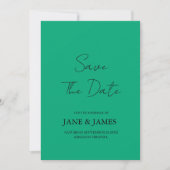 Minimaal script foto save the date (Voorkant)