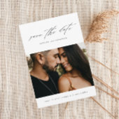 Minimaal script foto save the date