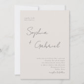 Minimaal script kaart (Voorkant)