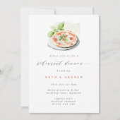 Minimaal Script Pizza repetitie diner Kaart (Voorkant)