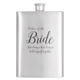 Minimaal script VADER VAN DE BRUID Hip Flask Flacon