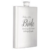 Minimaal script VADER VAN DE BRUID Hip Flask Flacon (Rechts)