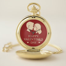 Minimaal Silhouet van Stel Valentine Gesneden
