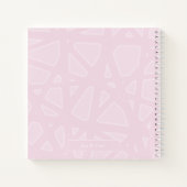 MINIMAAL  SQUARE SPIRAAL NOTITIEBOEK (Achterkant)