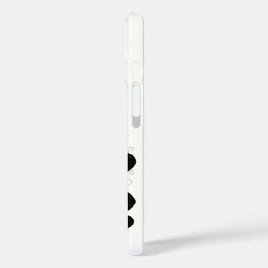 Minimaal stijlportret Case-Mate iPhone case (Achterkant / Links)