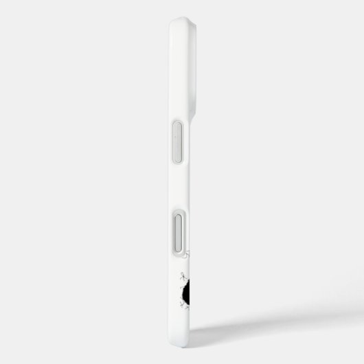 Minimaal stijlportret Case-Mate iPhone case (Achterkant / Rechts)