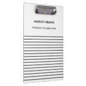 Minimaal stijlvol, modern klembord (Rechts)