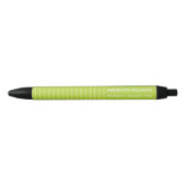 Minimaal stijlvol Trendy Modern Zwarte Inkt Pen (Voorkant)
