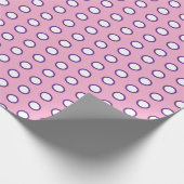 Minimaal stippenpapier cadeaupapier (Hoek)