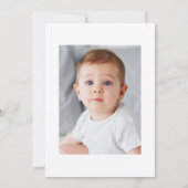 Minimaal stoffig roos Eerste Heilige Communie Kaart (Achterkant)