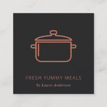 MINIMAAL TERRACOTTA RUST POT MEAL CHEF CATERING