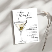 Minimaal 'tini beetje ouder! Cocktail verjaardagsf Kaart
