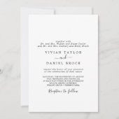 Minimaal traditioneel paar en beide ouderhuwelijk kaart (Voorkant)