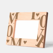 Minimaal typografisch Mom Love Elegent Gegraveerde Lijstjes (Links)