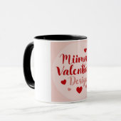 Minimaal Valentijnsdag Liefde Typography Design | Mok (Voorkant links)