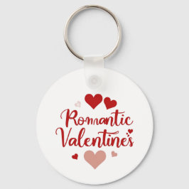 Minimaal Valentijnsdag Liefde Typography Design | Sleutelhanger