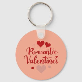 Minimaal Valentijnsdag Liefdes Typography Design | Sleutelhanger