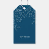 Minimaal Verlof Chinees Bruiloft Label Cadeaulabel (Achterkant)