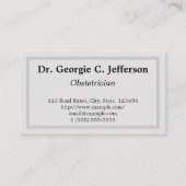 Minimaal verloskundig Visitekaartje (Voorkant)