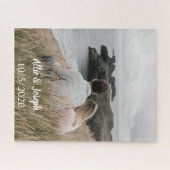 Minimaal Verward Fotokoppel Jubileum Aangepast Legpuzzel (Horizontaal)