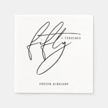 Minimaal Vijftig en Fabulous 50ste Verjaardagsfees