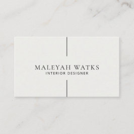 Minimaal Visitekaartje