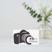 Minimaal Visitekaartje fotograaf (Staand voorkant)