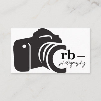 Minimaal Visitekaartje fotograaf