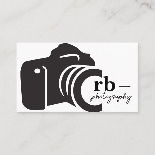 Minimaal Visitekaartje fotograaf (Voorkant)